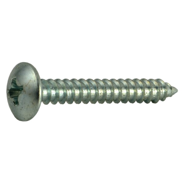 Midwest Fastener Sheet Metal Screw, #6 x 1 in, Zinc Plated Steel Truss Head Phillips Drive, 35 PK 36945 - main